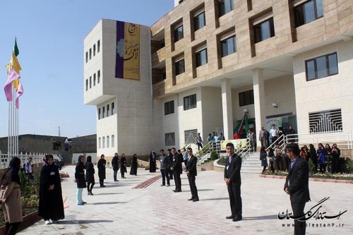 ساختمان جدید دانشگاه لامعی گرگانی افتتاح شد