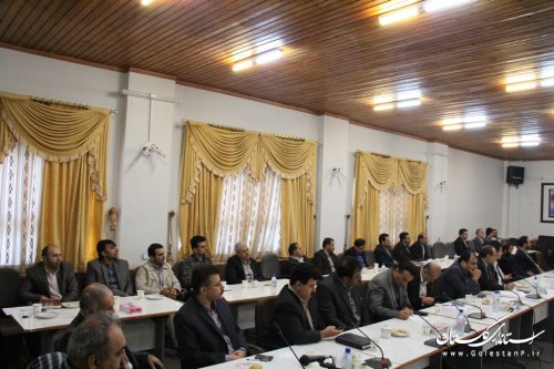 جلسه شورای اداری شهرستان گرگان برگزار شد