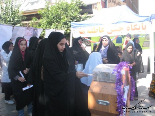 برگزاری جشن عاطفه ها در علی آباد کتول