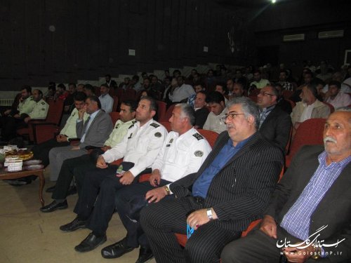 همایش پلیس ، امنیت و اصناف در بندرگز برگزار شد