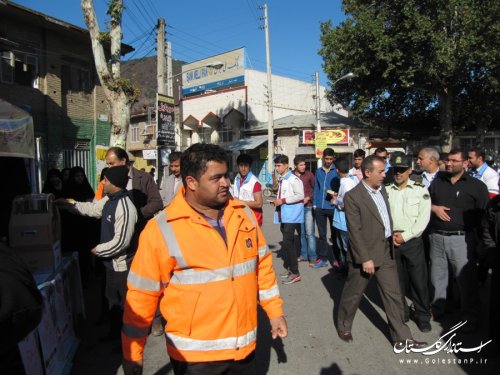 حضور گسترده کارکنان ادارات شهرستان رامیان درجشن عاطفه ها