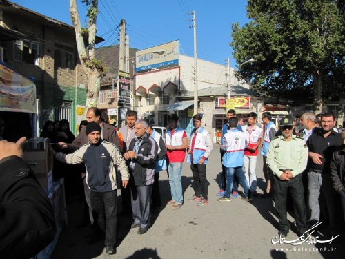حضور گسترده کارکنان ادارات شهرستان رامیان درجشن عاطفه ها
