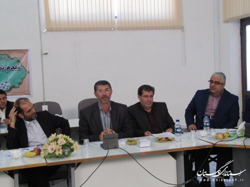 نشست استاندار گلستان با نمایندگان عضو کمیسیون برنامه و بودجه مجلس