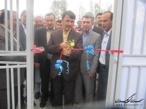 افتتاح دفتر خدمات برق واتفاقات شبکه سیمین شهر شهرستان گمیشان
