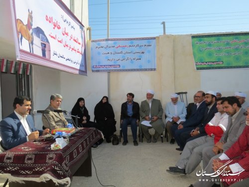 مرکز روزانه آموزشی و توانبخشی سالمندان یاشار شهر آق قلا افتتاح شد