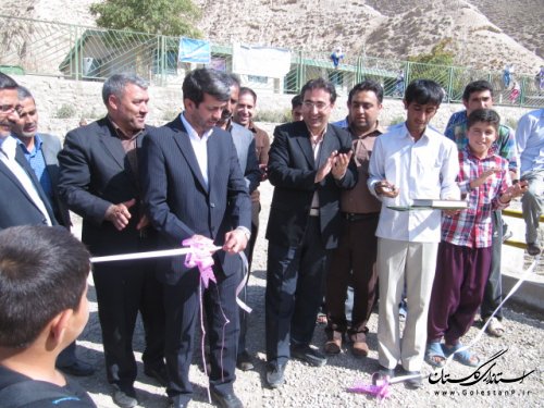 افتتاح پروژه های عمرانی در سطح روستاهای شهرستان