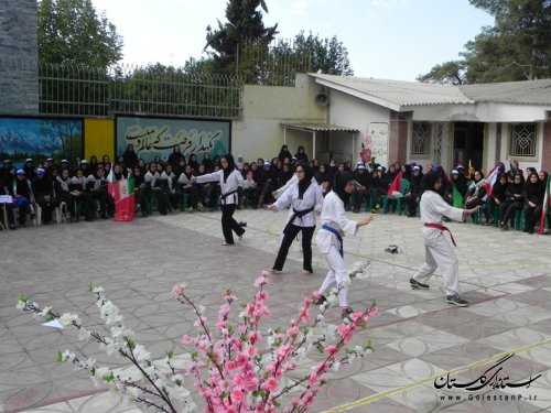 برگزاری المپیاد ورزشی دانش آموزی در مینودشت