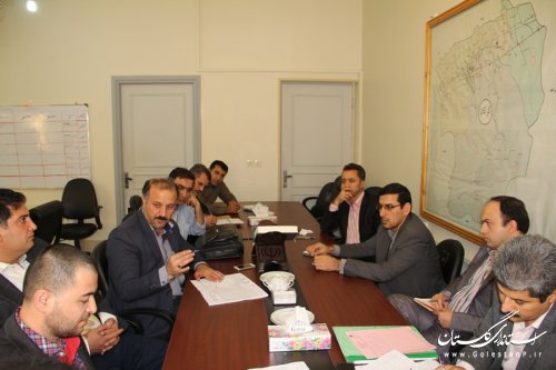 جلسه کمیته مصرف گندم استان در فرمانداری گرگان تشکیل شد