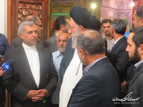 افتتاح مرکز نیکوکاری محله در مسجد جامع گلشن گرگان