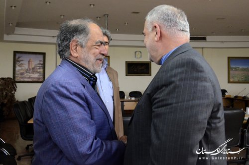 گزارش تصویری دیدار مشاور رئیس جمهور با استاندار گلستان