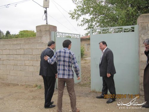 حضور معاون سیاسی امنیتی استانداری گلستان در شهرستان مراوه تپه