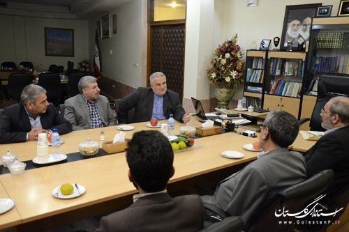 دیدار استاندار گلستان با معاون وزیر آموزش و پرورش 