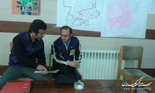 ناظر فنی مرکز آمار ایران از ستاد سرشماری کشاورزی شهرستان آق قلا بازدید کرد
