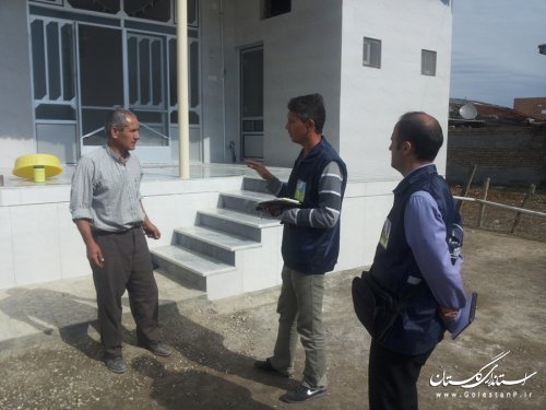 بازدید ناظر و نماینده ستاد سرشماری کشاورزی کشور از ستاد سرشماری شهرستان ترکمن
