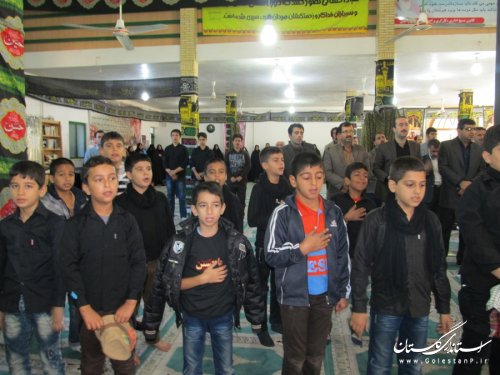 یادواره شهدای دانش آموز و فرهنگی شهرستان رامیان برگزار شد