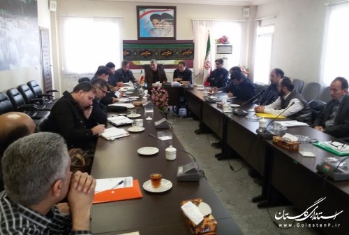 جلسه هم اندیشی معاونین فنی و آموزشی ستادهای سرشماری استان در آزادشهر
