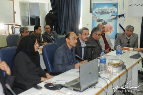 كارگاه آموزشي بارورسازی ابرها در شرکت آب منطقه ای گلستان برگزار شد