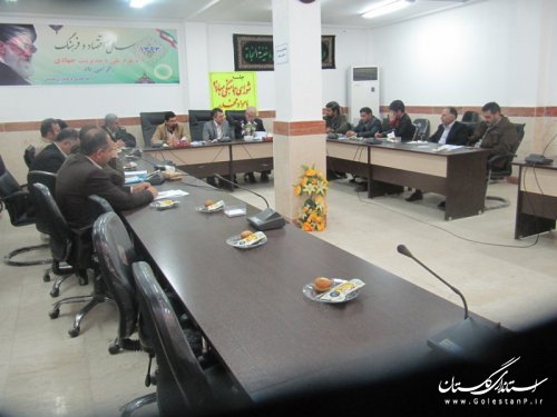 جلسه شورای هماهنگی مبارزه با مواد مخدر شهرستان گمیشان تشکیل شد