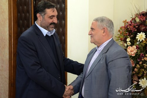 رئيس سازمان آموزش فني وحرفه اي كشور با استاندار گلستان دیدار کرد