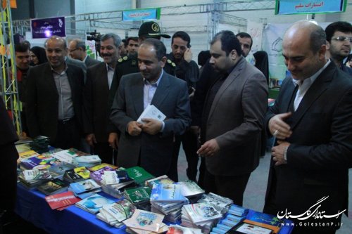 دومین نمایشگاه مطالعه مفید در شهر گرگان افتتاح شد