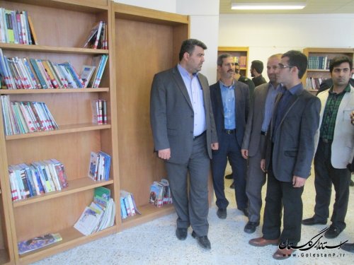 دومین کتابخانه مشارکتی در شهرستان رامیان افتتاح شد