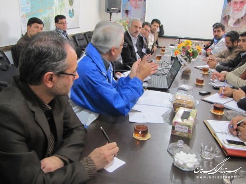جلسه شورای سلامت و امنیت غذایی شهرستان مراوه تپه برگزار گردید