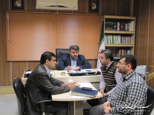 جلسه کمیته استقبال از سفر ریاست جمهوری در فرمانداری رامیان برگزار شد