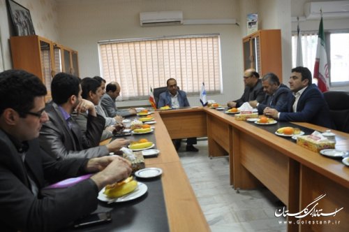جلسه کمیته استقبال از سفر ریاست جمهوری در دانشگاه آزاد علی آباد کتول