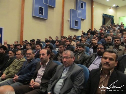 سخنرانی حجت الاسلام والمسلمین دکتر علوی وزیر اطلاعات و استقبال مردم رامیان