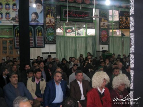 دیدار مردمی و سخنرانی وزیر اطلاعات در شهرستان آزادشهر
