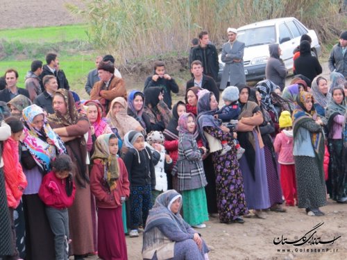 دیدار رییس جمهور با مردم روستای دوگونچی شهرستان آق قلا