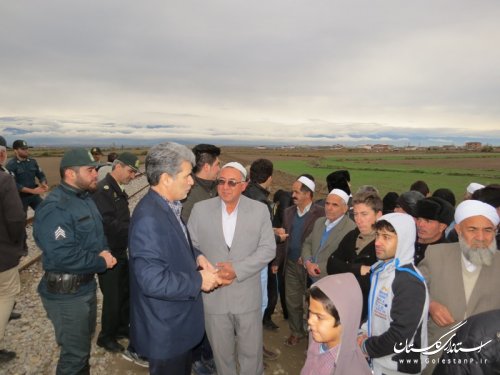 دیدار رییس جمهور با مردم روستای دوگونچی شهرستان آق قلا