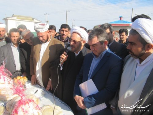 باحضور دستار ویژه رییس جمهور در امور اقوام کارخانه پنیر سازی آشوراده افتتاح شد