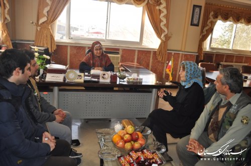 دیدار فرماندار شهرستان ترکمن با رییس مرکز تحقیقات و احیا فک کشور هلند