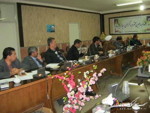 شورای مبارزه با مواد مخدر شهرستان ترکمن تشکیل جلسه داد