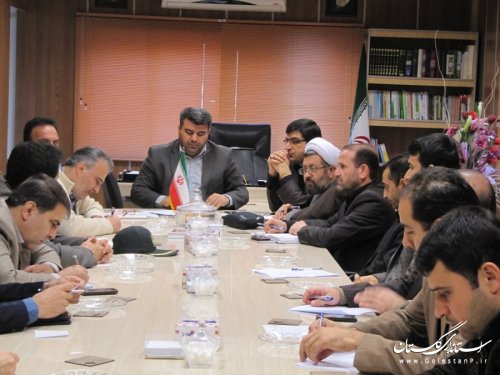 جلسه ستاد هماهنگی بزرگداشت روز 9 دی در فرمانداری رامیان برگزار شد