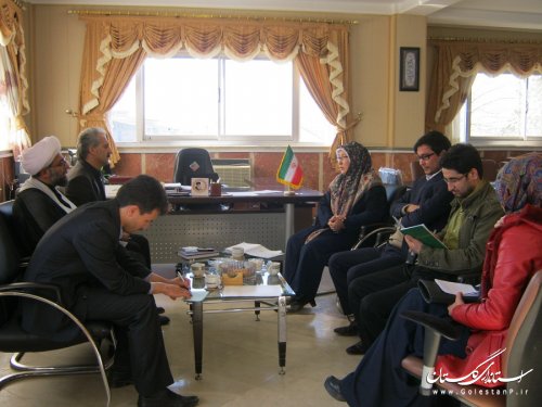 جلسه هم اندیشی و بررسی مشکلات شهرستان ترکمن برگزار شد 