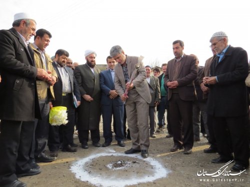 عملیات اجرایی طرح هادی در 5 روستای شهرستان آق قلا آغاز شد