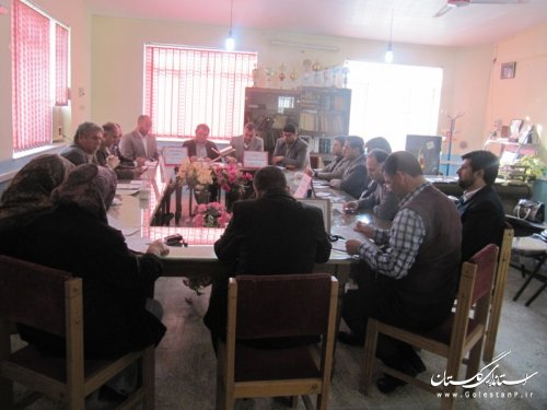 جلسه مشترک شورای آموزش و پرورش و شورای پشتیبانی سواد آموزی برگزار شد
