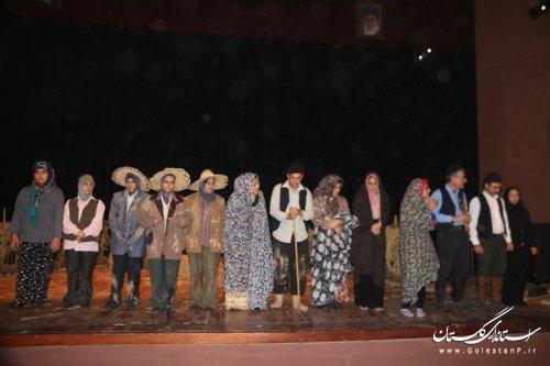 سومین جشنواره تئاتر معلولین منطقه کاسپین در گرگان آغاز به کار کرد