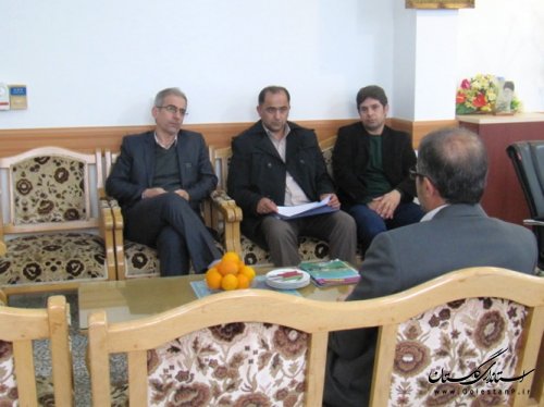 بازدید فرماندار کردکوی از شرکت گاز شهرستان و خط انتقال لوله گاز کربچه-کردکوی