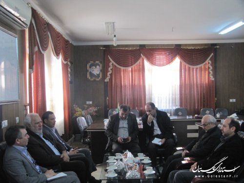 دیدار مدیر عامل گاز استان گلستان با فرماندار گمیشان