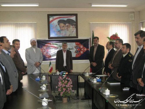 جلسه شورای اداری شهرستان آزادشهر برگزار شد 