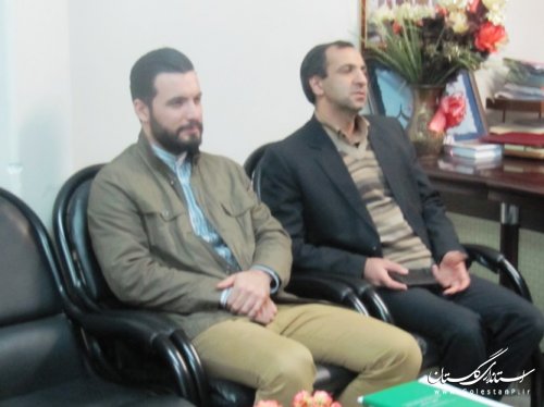 مدیرکل استاندارد استان گلستان با فرماندار کردکوی دیدار و گفتگو کرد