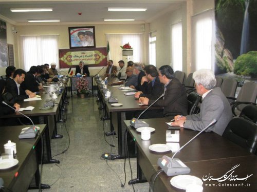 دومین جلسه هماهنگی ستاد دهه فجر شهرستان آزادشهر برگزار گردید