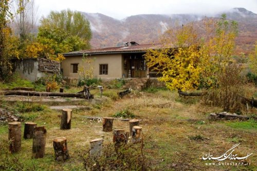 معرفی گردشگری بوم کلبه ترکمن در روستای توتلی تمک