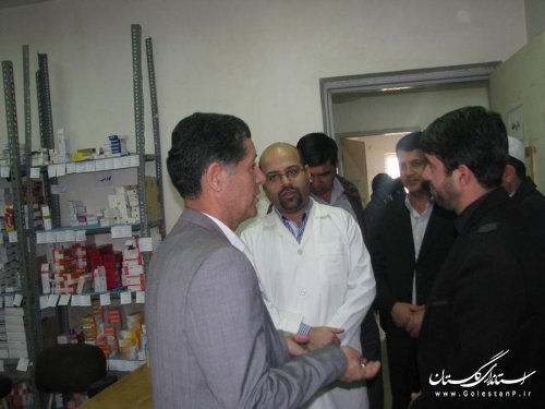 مرکز بهداشتی و درمانی روستای غراوی کلاله با حضور فرماندار افتتاح شد