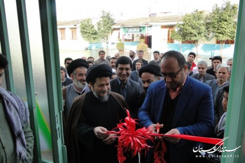 افتتاح نماز خانه مدرسه رازی علی آبادکتول در اولین روزدهه مبارک فجر