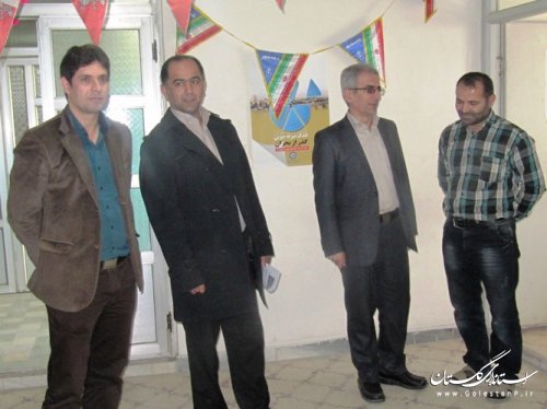 بازدید سرزده فرماندار از اداره میراث فرهنگی و آب و فاضلاب روستایی شهرستان کردکوی