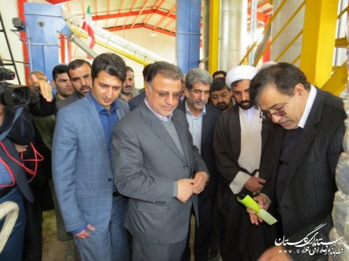 گزارش تصویری افتتاح پروژه های دهه فجر شهرستان آق قلا